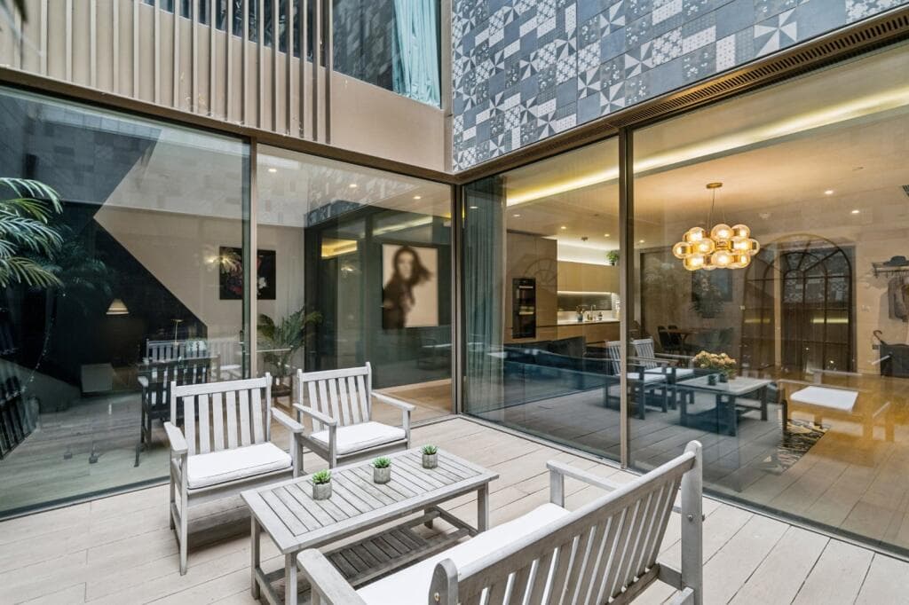 Luxury 2BR Soho | Glazed Private Terrace & Gym