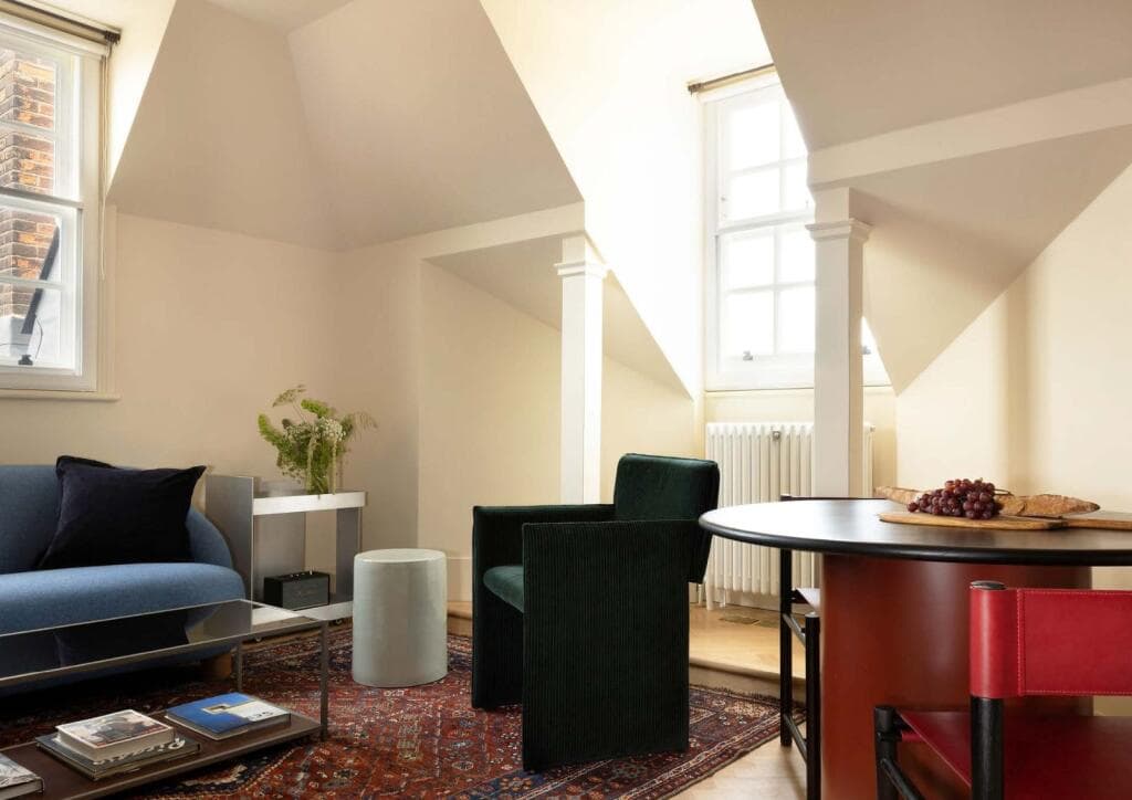 Designer 2BR Harley Street Apt | Herringbone Floors
