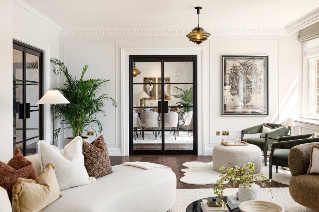 Grosvenor Square 6BR Penthouse | Conservatory & Terraces