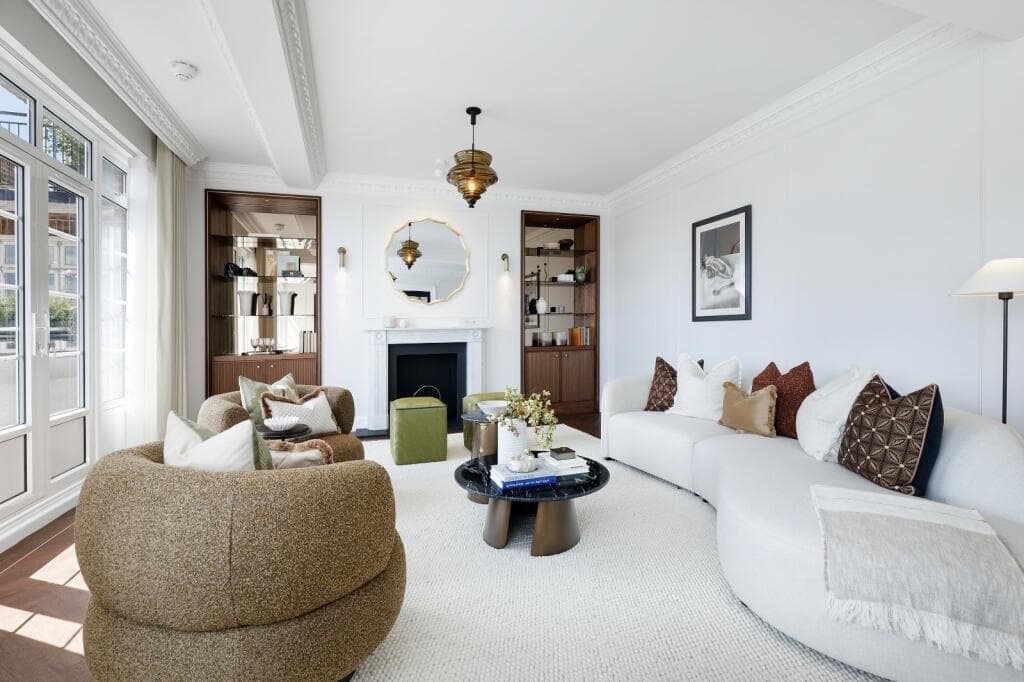Grosvenor Square 6BR Penthouse | Conservatory & Terraces