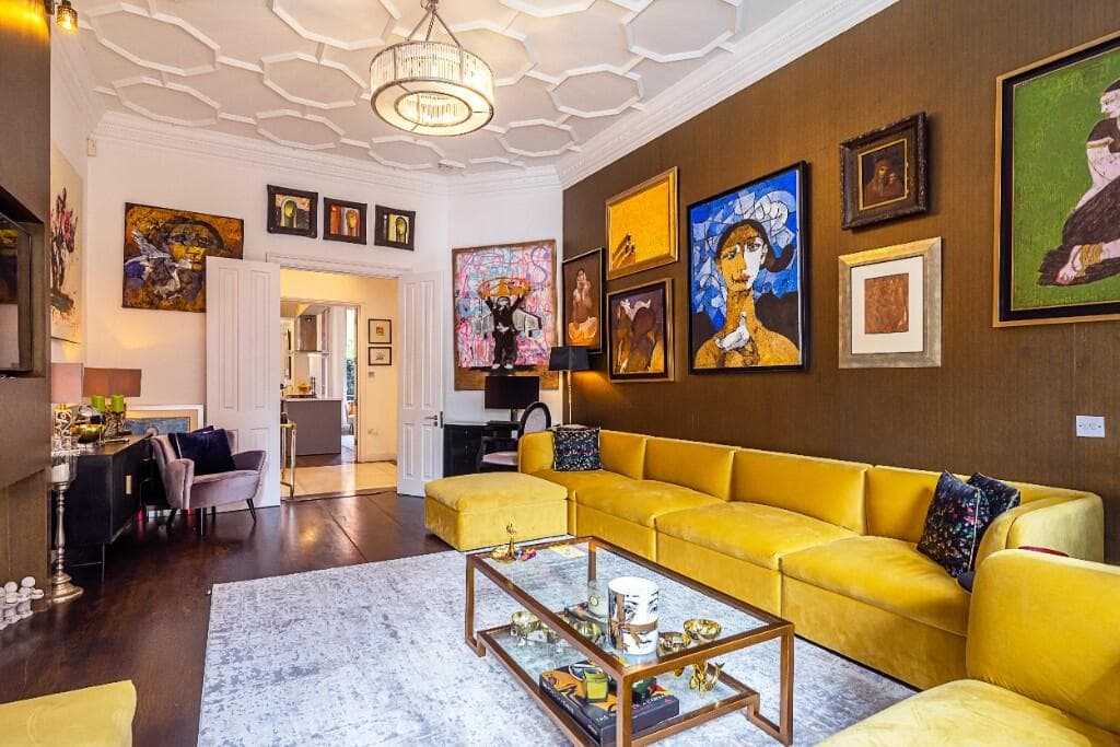 Period 3BR Chelsea Garden Duplex | Draycott Place