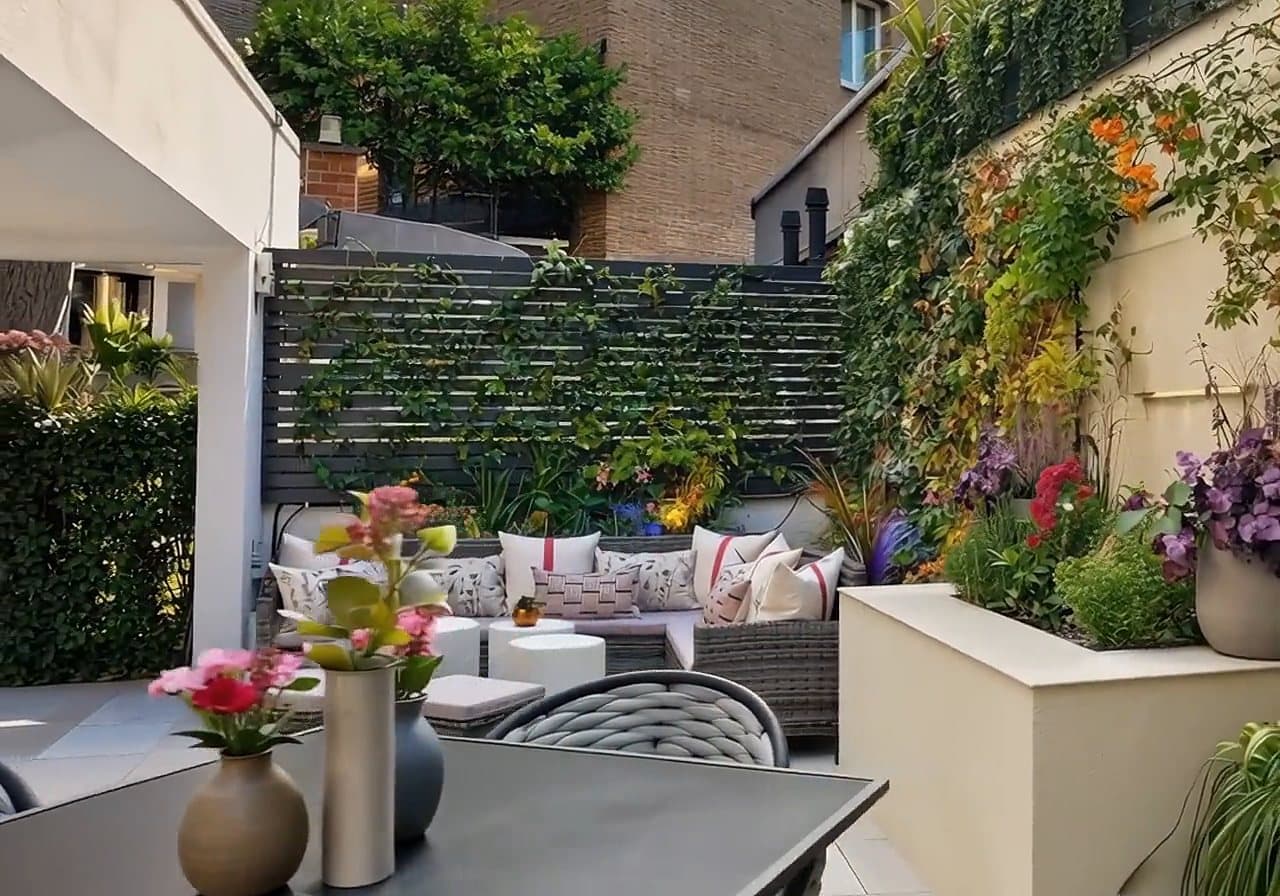 A planted London terrace
